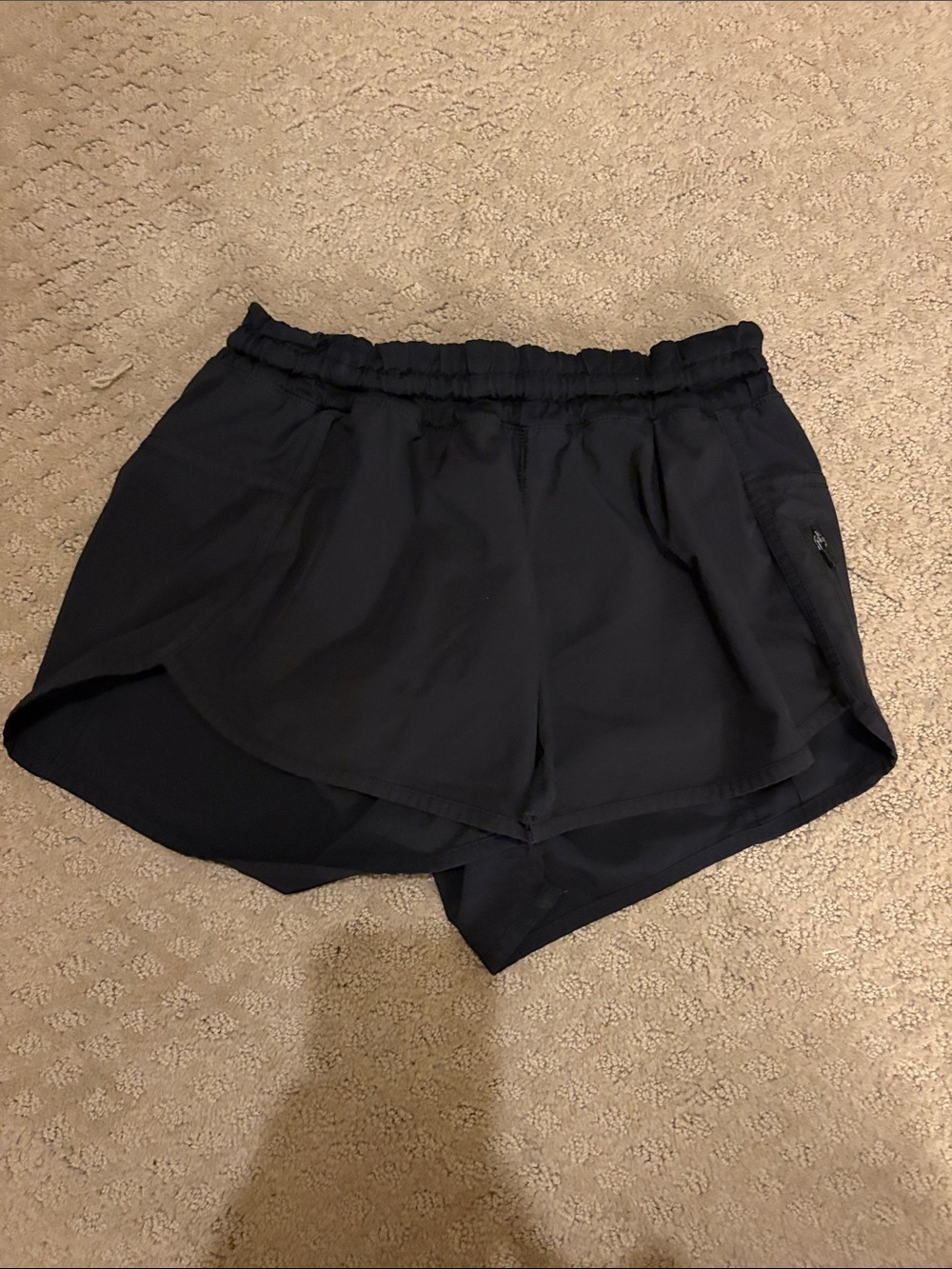 lululemon athletica Black Women's Layered Athletic Shorts